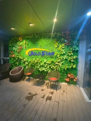 Thi công tường cây giả tại Đà Nẵng