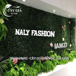Tường Cây Giả Cho Chủ Hộ Chung Cư Tại Đà Nẵng