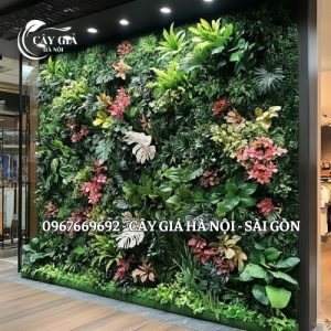 Thi Công Tường Cây Giả Tại Chương Mỹ, Hà Nội