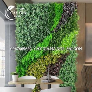 Tường Cây Giả Ban Công Văn Phòng Đơn Giản Nhưng Ấn Tượng