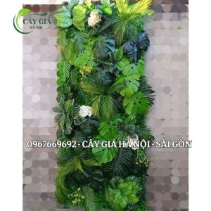 Thi công tường cây giả quán cà phê tại Đà Nẵng
