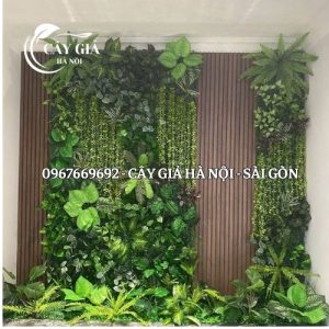 Thiết Kế Tường Cây Giả Cho Công Ty Thiết Kế Và Xây Dựng Thiên Sơn