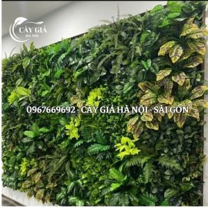 Thi Công Tường Cây Giả Tại Mỹ Đình, Hà Nội