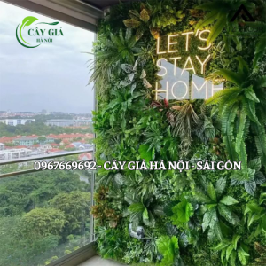 Thiết Kế Tường Cây Giả Cho Công Ty Thiết Kế Và Xây Dựng Thiên Sơn