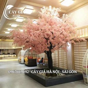 Thiết Kế Cây Đào Cho Trung Tâm Thương Mại