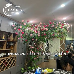 cây hoa hồng giả - cây giả hà nội
